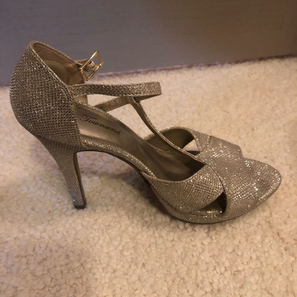 Lulu Townsend Shoes - Lulu Townshed Sparkly Heels